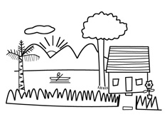 ɽˮС���L�����P���DƬ