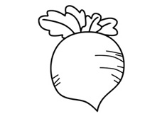 簡單生動的蘿卜簡筆畫圖片及步驟