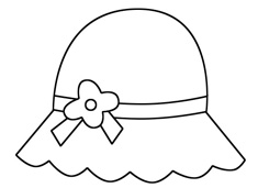 帽子簡筆畫步驟方法