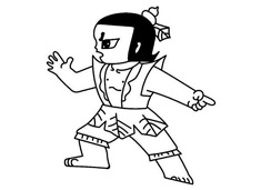 簡單的金剛葫蘆娃簡筆畫圖片