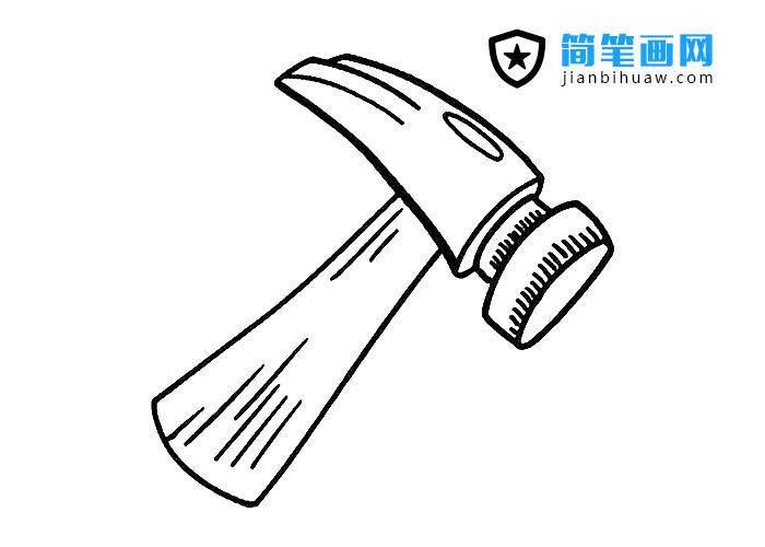 錘子簡筆畫圖片