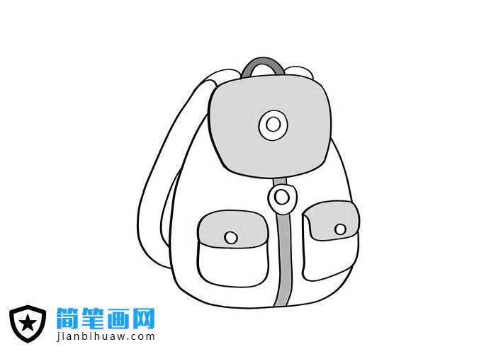 背包簡筆畫圖片