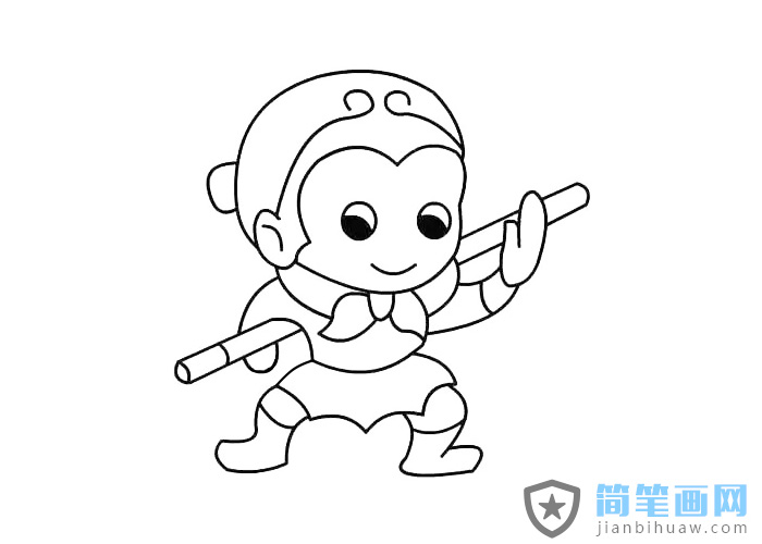 黑神話悟空火爆全球 來看看悟空簡筆畫簡單又好看